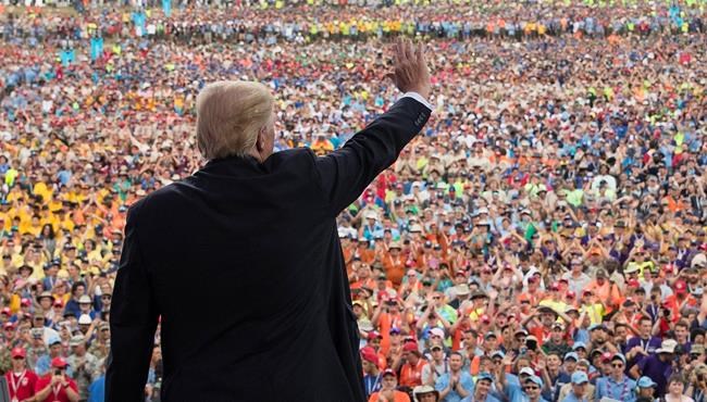 Boy Scouts: Top leaders didn't call Trump to praise speech | iNFOnews.ca