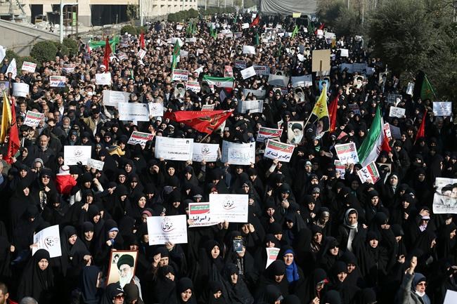 Trump roots on Iran's protesters, declares 'time for change' | iNFOnews.ca
