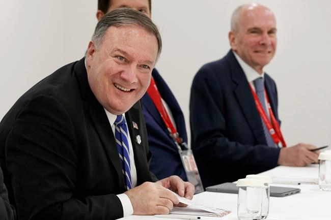 The Latest: Former Pompeo aide asked to appear at inquiry | iNFOnews.ca