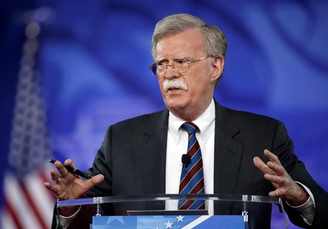 Bolton replacing McMaster as Trump national security adviser | iNFOnews.ca CP587350963