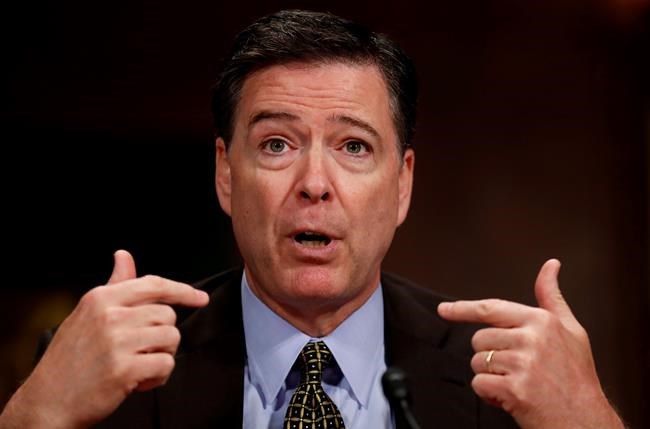 The Latest: GOP congressmen want Comey's memos on Trump | iNFOnews.ca CP920785122