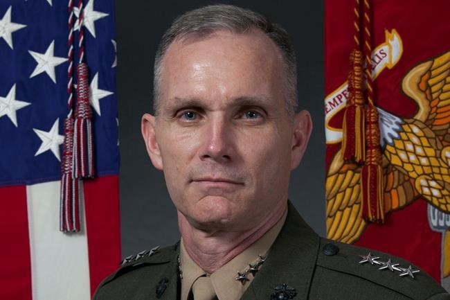 Marine general has COVID after Pentagon meeting | iNFOnews.ca CP85010702