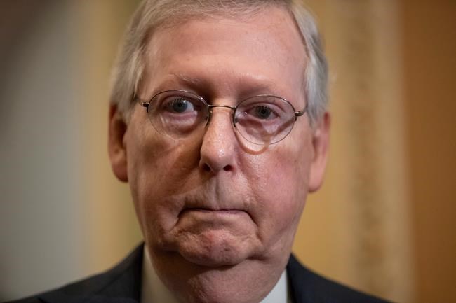 McConnell withdraws Trump judicial pick minutes before vote | iNFOnews.ca CP1921070773