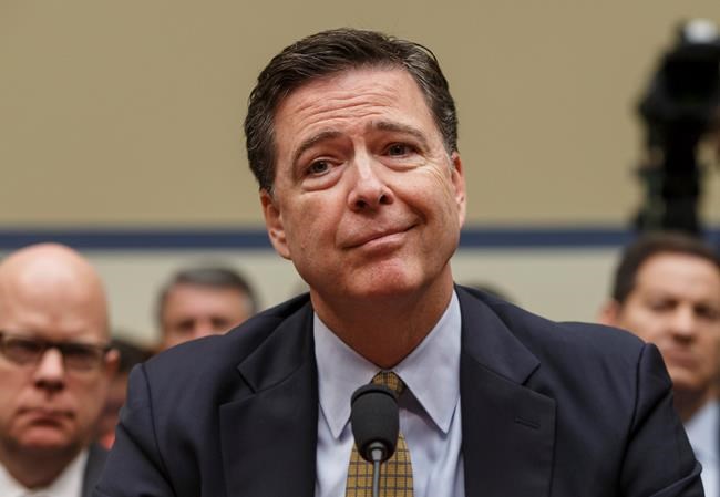 The Latest: Watchdog report rebukes Comey for Clinton probe | iNFOnews.ca The Latest: Watchdog report rebukes Comey for Clinton probe | iNFOnews.ca
