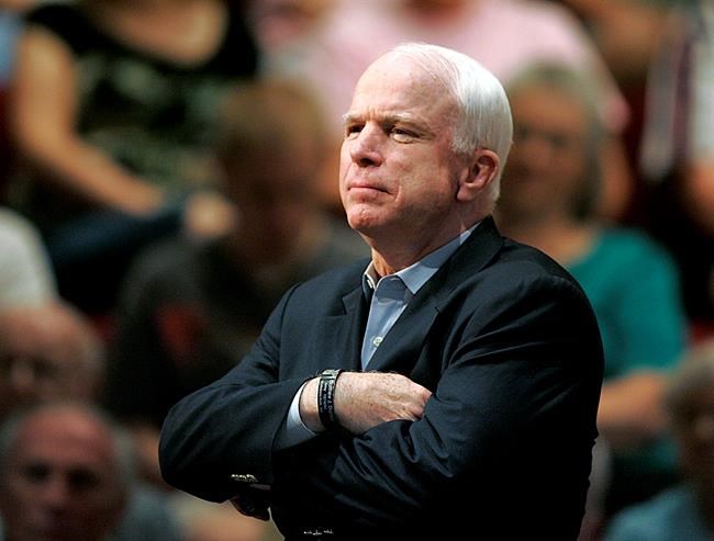 The Latest: Politicians pay tribute to McCain; Trump silent | iNFOnews.ca