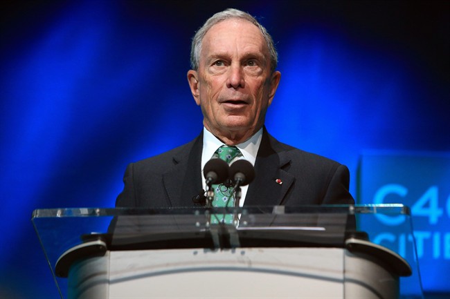 Bloomberg decides against third-party bid for White House | iNFOnews.ca CP36646188