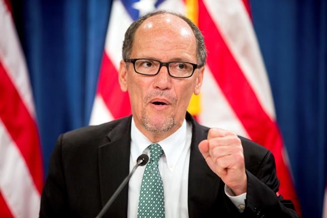 Labor Secretary Perez to formally enter DNC race Thursday | iNFOnews.ca