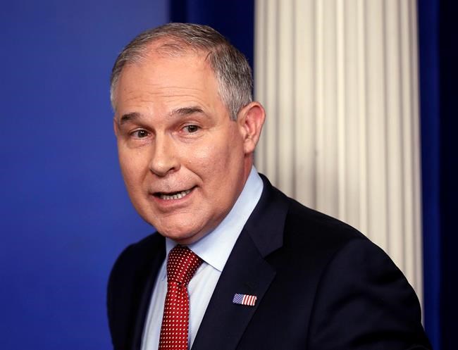 Democrats accuse EPA's Pruitt of misusing taxpayer funds | iNFOnews.ca