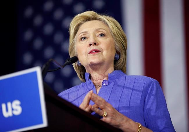 AP Interview: Clinton says Trump behaving like a demagogue | iNFOnews.ca
