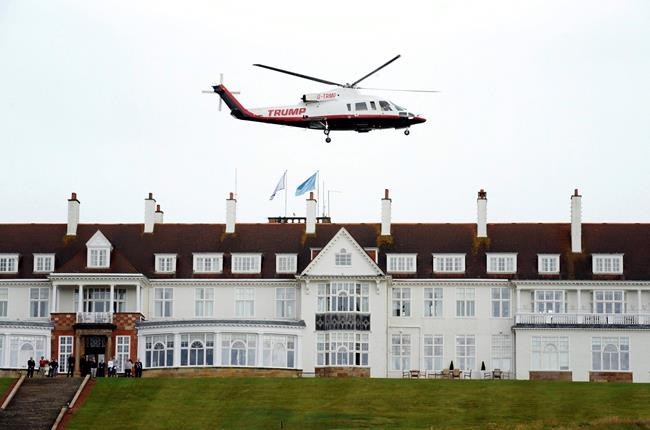 Air Force reviews hotel choices after Trump resort stay | iNFOnews.ca CP398394072