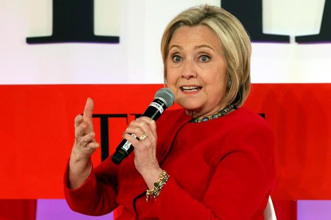 Clinton: GOP must choose 'rule of law' or 'rule of Trump' | iNFOnews.ca