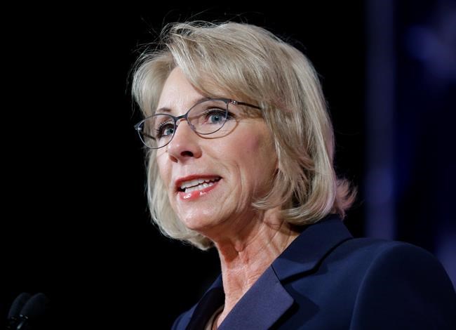 Republican tax bill furthers DeVos' push for school choice | iNFOnews.ca Republican tax bill furthers DeVos' push for school choice | iNFOnews.ca
