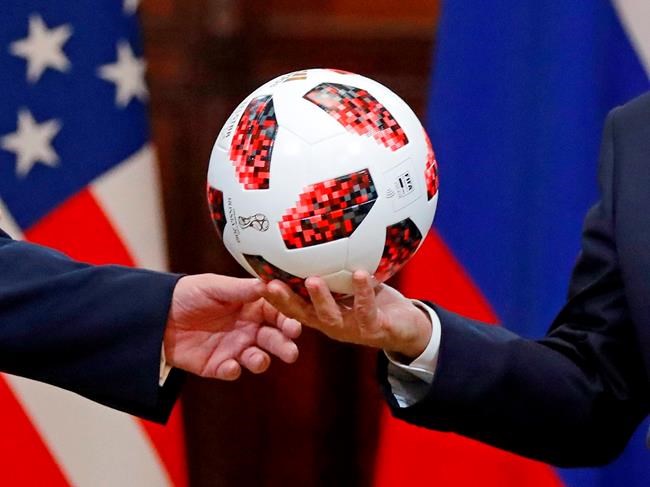 Putin soccer ball gift to Trump may have had microchip | iNFOnews.ca