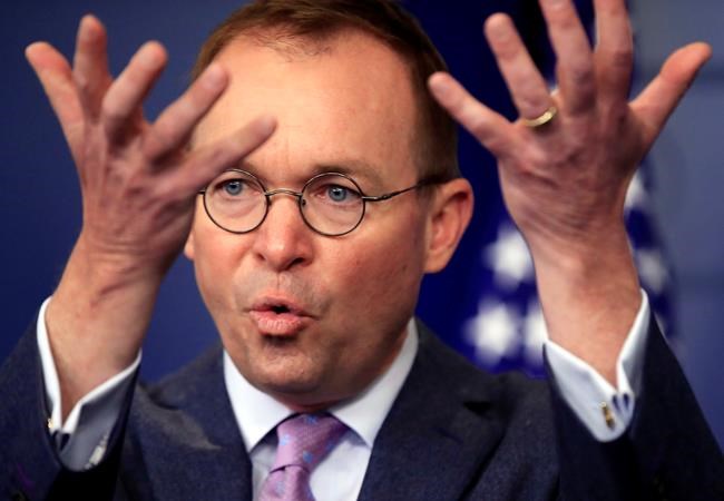 Budget head Mulvaney picked as Trump's next chief of staff | iNFOnews.ca