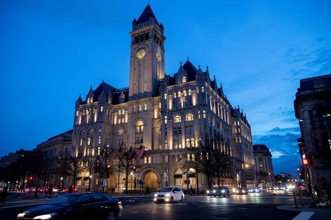 Trump eyes hosting election night party at his DC hotel | iNFOnews.ca CP345660002