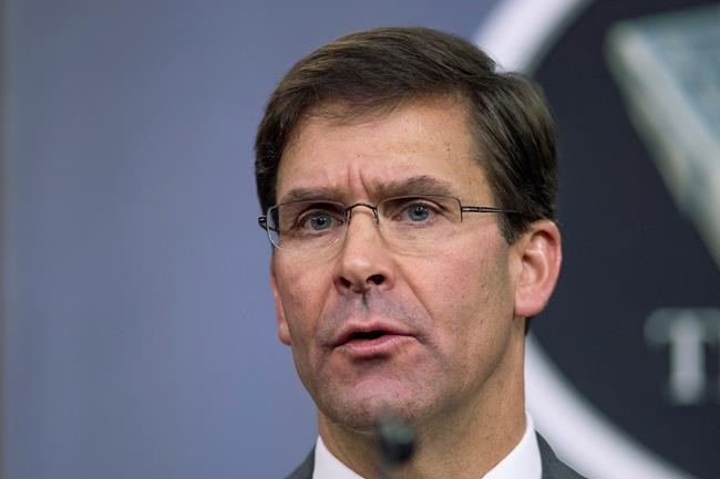 Esper: US is not abandoning Kurds in face of Turkish attack | iNFOnews.ca
