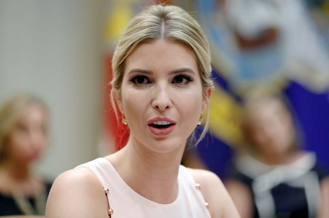 Ivanka Trump focuses efforts on tax overhaul fight | iNFOnews.ca CP1575994017