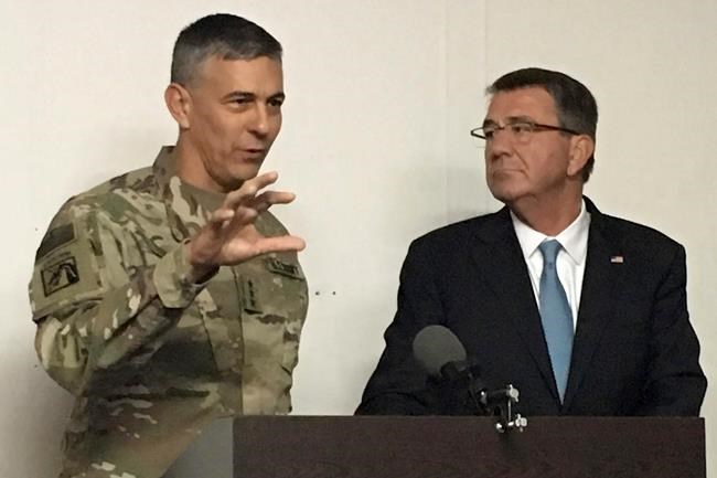 Pentagon chief in Irbil for closer assessment of Mosul fight | iNFOnews.ca CP385837231