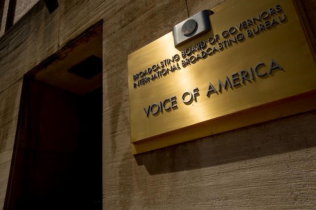 Suspended officials sue agency that runs Voice of America | iNFOnews.ca CP1568084462