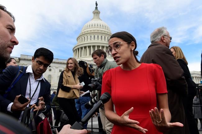 She's everywhere: Ocasio-Cortez puts trek to Congress online | iNFOnews.ca She's everywhere: Ocasio-Cortez puts trek to Congress online | iNFOnews.ca