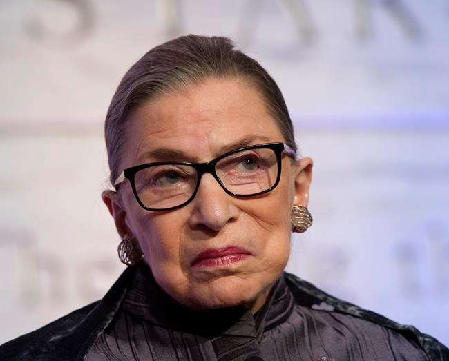 AP interview: Ginsburg doesn't want to envision a Trump win | iNFOnews.ca