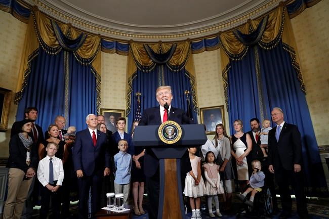 Study says Trump moves trigger health premium jumps for 2018 | iNFOnews.ca