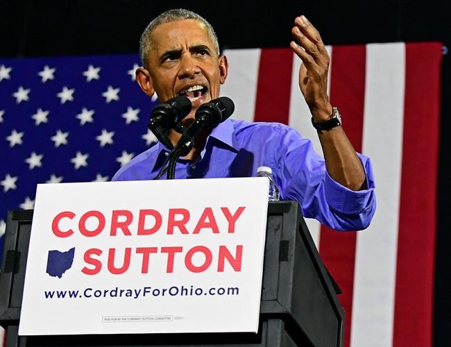 Barack Obama's return: good or bad for Democrats? | iNFOnews.ca CP1803492234