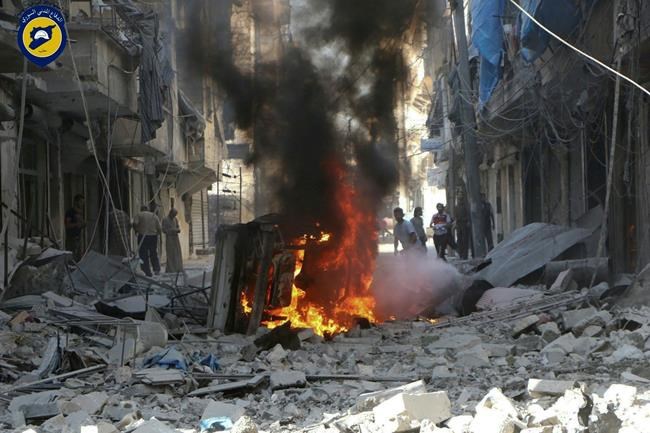 Syrian monitor: Russian airstrikes killed 9,300 in past year | iNFOnews.ca