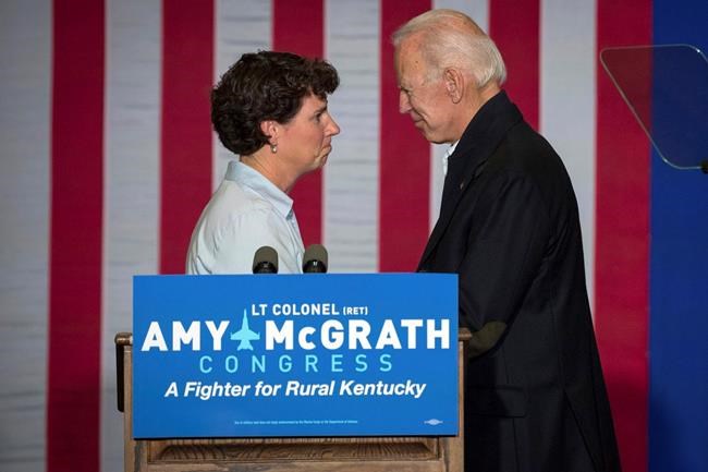McConnell's Democratic rival McGrath endorses Biden for 2020 | iNFOnews.ca