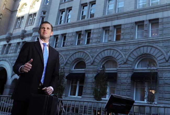 Trump sons take helm of company, eye domestic expansion | iNFOnews.ca