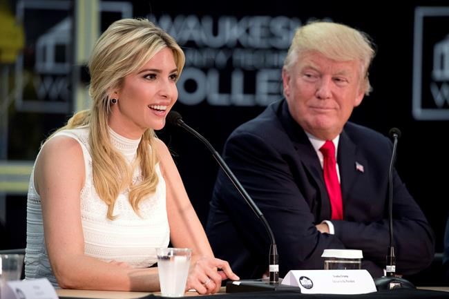 Liberal groups focus on Ivanka Trump | iNFOnews.ca