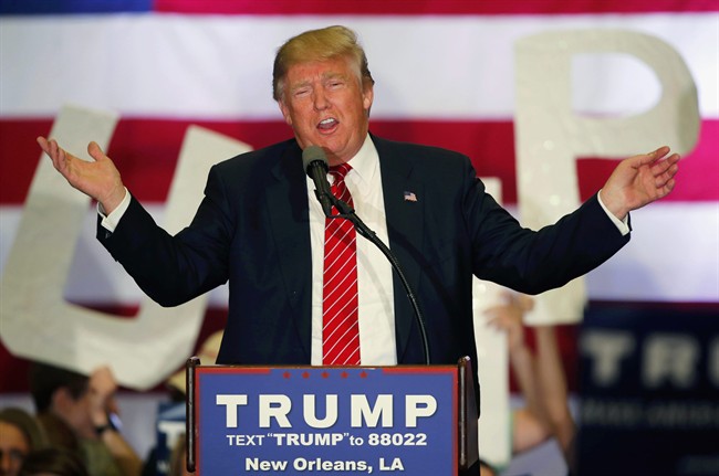 This is huge: Trump, Sanders both using same catchphrase. | iNFOnews.ca CP36646093