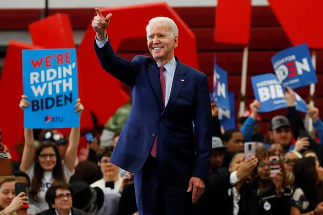 2020 Watch: Will Tuesday clinch the nomination for Biden? | iNFOnews.ca CP761362449