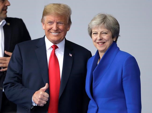 Trump attending dinner at birthplace of Winston Churchill | iNFOnews.ca CP1535810456