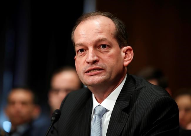 Acosta defends Trump plan to cut number of Labor watchdogs | iNFOnews.ca