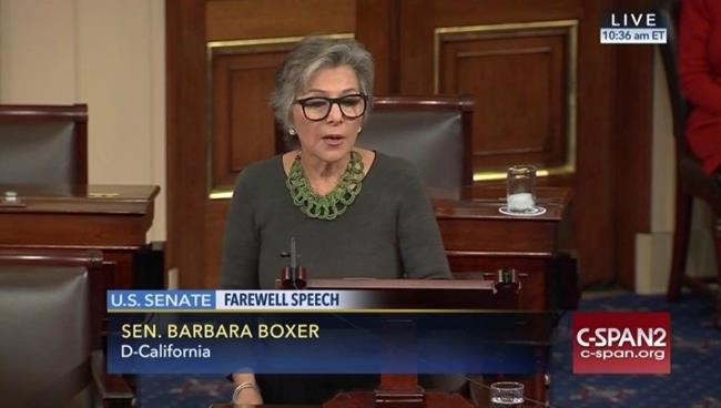Maryland's 'Sen. Barb' and veteran Sen. Boxer bid farewell | iNFOnews.ca Maryland's 'Sen. Barb' and veteran Sen. Boxer bid farewell | iNFOnews.ca