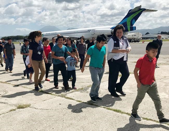 Exhausted and subdued, reunited families return to Guatemala | iNFOnews.ca
