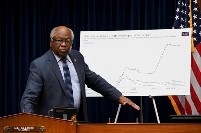 AP Interview: Clyburn warns US lacks plan to stop virus | iNFOnews.ca AP Interview: Clyburn warns US lacks plan to stop virus | iNFOnews.ca