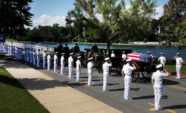 McCain buried at Naval Academy alongside a longtime friend | iNFOnews.ca McCain buried at Naval Academy alongside a longtime friend | iNFOnews.ca