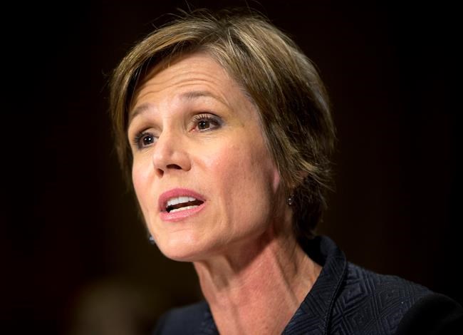 AP Source: Yates troubled that order disadvantaged Muslims | iNFOnews.ca