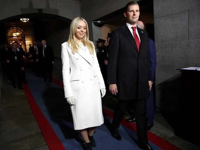 Trump's children revel in first 24 hours in White House | iNFOnews.ca