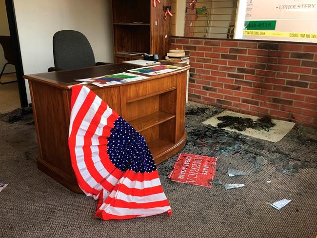 Fire started at Wyoming GOP office; authorities blame arson | iNFOnews.ca Fire started at Wyoming GOP office; authorities blame arson | iNFOnews.ca