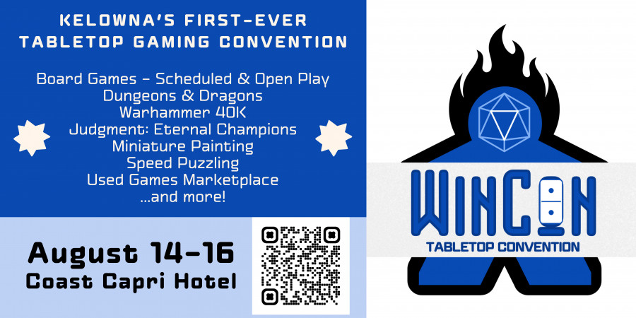 WinCon Kelowna takes over Capri Hotel with first-ever tabletop convention | iNFOnews.ca WinCon Kelowna takes over Capri Hotel with first-ever tabletop convention | iNFOnews.ca