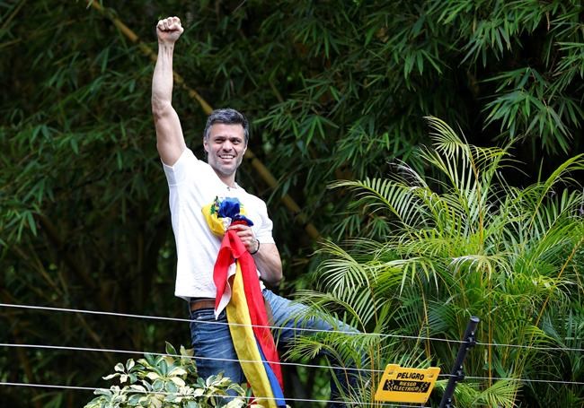 Jailed Venezuela opposition leader Lopez given house arrest | iNFOnews.ca