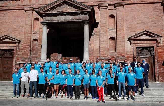 Italy's 'Patient No. 1' joins relay race as sign of hope | iNFOnews.ca Italy's 'Patient No. 1' joins relay race as sign of hope | iNFOnews.ca