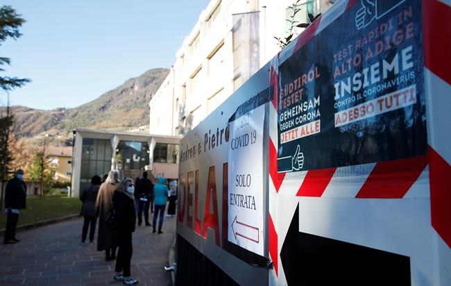 German-speaking Italian province conducts mass rapid test | iNFOnews.ca