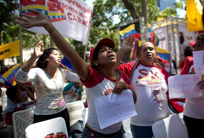 The Latest: China says dialogue only way to Venezuela peace | iNFOnews.ca