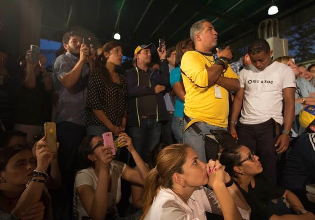 Venezuelans pour into Caracas streets in anti-Maduro protest | iNFOnews.ca