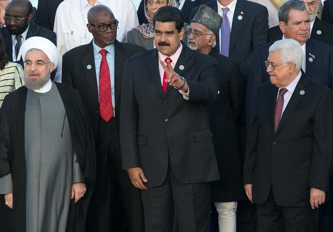 Venezuela's crisis keeps non-aligned summit turnout low | iNFOnews.ca CP712794960