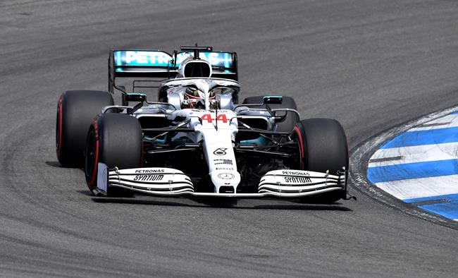 Hamilton takes pole position at German GP; Ferrari struggles | iNFOnews.ca Hamilton takes pole position at German GP; Ferrari struggles | iNFOnews.ca